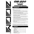 ZOOM GM-200 Instrukcja Obsługi