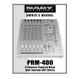 NADY AUDIO PRM-400 Instrukcja Obsługi