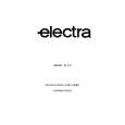 ELECTRA EL373W Instrukcja Obsługi