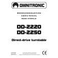 OMNITRONIC DD-2220 Instrukcja Obsługi