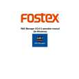 FOSTEX MR16HD Instrukcja Obsługi