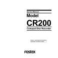 FOSTEX CR200 Instrukcja Serwisowa