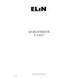 ELIN E1154U Instrukcja Obsługi