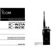 ICOM IC-W21A Instrukcja Serwisowa