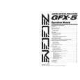 ZOOM GFX-5 Instrukcja Obsługi