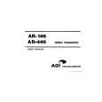 ADI AR-146 Instrukcja Obsługi