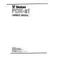 VESTAX PDX-A1 Instrukcja Obsługi