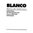 BLANCO BDW203 Instrukcja Obsługi