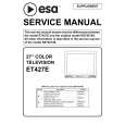 ESA ET427E Instrukcja Serwisowa