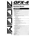 ZOOM GFX-4 Instrukcja Obsługi