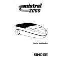 SINGER MISTRAL 3000 Instrukcja Obsługi