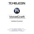 HELICON VOICECRAFT Instrukcja Obsługi