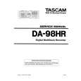 TASCAM DA-98HR Instrukcja Serwisowa