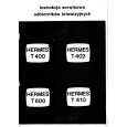 HERMES T400/410 Instrukcja Serwisowa