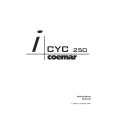 COEMAR ICYC250 Instrukcja Obsługi