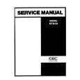 CEC CHUO DENKI ST630 Instrukcja Serwisowa