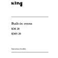 KING KM20W/1 Instrukcja Obsługi