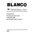 BLANCO BODE266W Instrukcja Obsługi
