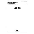 HOHNER GP98 Instrukcja Serwisowa