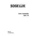 SOGELUX SLV75 Instrukcja Obsługi