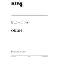 KING OK201W/1 Instrukcja Obsługi