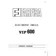 FARFI VIP600 Instrukcja Serwisowa