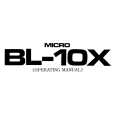 MICRO SEIKI BL-10X Instrukcja Obsługi