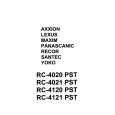 AXXION RC-4120PST Instrukcja Serwisowa