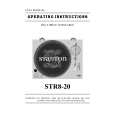 STANTON STR8-20 Instrukcja Obsługi