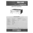 CENTREX RH-65 Instrukcja Serwisowa