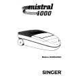 SINGER MISTRAL 4000 Instrukcja Obsługi