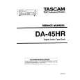 TASCAM DA-45HR Instrukcja Serwisowa