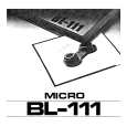 MICRO SEIKI BL-111 Instrukcja Obsługi
