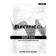 ELECTRIC DXP5501 Instrukcja Obsługi