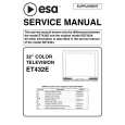 ESA ET432E Instrukcja Serwisowa