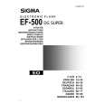 SIGMA EF500 Instrukcja Obsługi