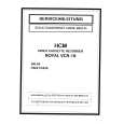 HCM-ROYAL VCR18 Instrukcja Serwisowa