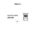PROLINE EFE503 Instrukcja Obsługi