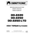 OMNITRONIC DD-2250-LTD Instrukcja Obsługi